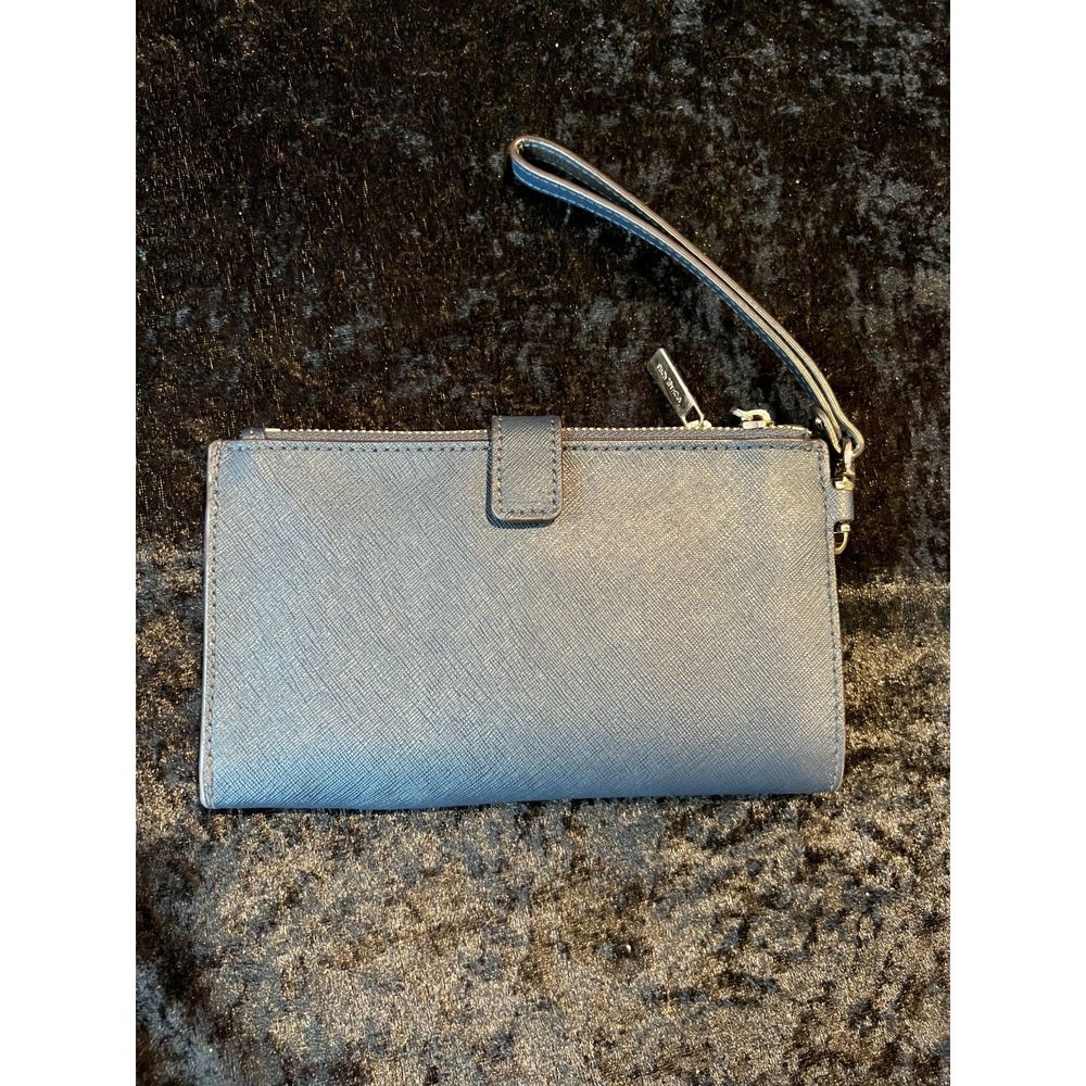 Michael Kors Dark Blue Wallet Clutch Wristlet